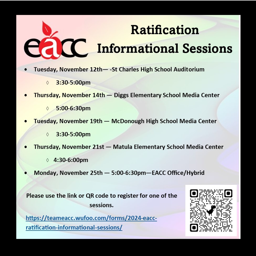 Ratification Informational Sessions